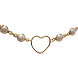 Colar Feminino Choker Banhado A Ouro 18k Antialérgico