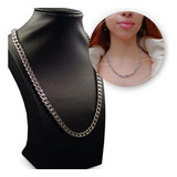 Colar Grumet Escamada Chocker Gargantilha Elo 5mm Elegante