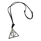 Colar Harry Potter Cordão Regulável Relíquias Da Morte
