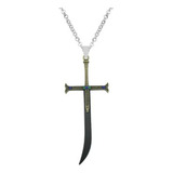 Colar Pingente Espada Yoru Dracule Mihawk One Piece