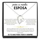 Colar Presente Para Minha Esposa Colar Com Declaração D Amor