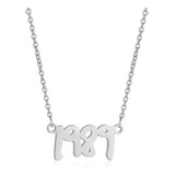 Colar Semi Joia 1989 Album Taylor Swift Banhado A Ouro