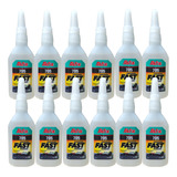 Colas Gel Adesivo Instantâneo 125g Alta Viscosidade 12 Tubos