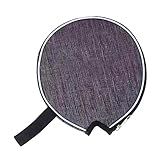 Colaxi Capa De Raquete De Tênis De Mesa Bolso De Raquete Resistente Grande Capacidade à Prova D água Reutilizável Bolsa Protetora De Tênis De Mesa Para CINZA