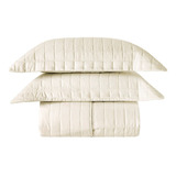 Colcha Casal Padrão Matelassê Percal 200 Fios Basic Casamada