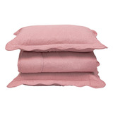 Colcha Cobre Leito Casal King Size Hotel 3 Peças Matelado