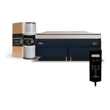 Colchao A Vacuo King Size Magnetico Com Cromoterapia Elite