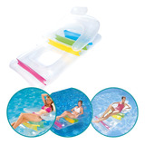 Colchão Boia Inflável Bronzear Na Piscina Praia Luxo Mor