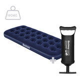 Colchão Camping Solteiro Inflável Bestway 150kgs Bomba Ar