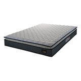 Colchão Casal Espuma D45 Pillow Cinza branco Hellen 