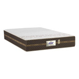 Colchão Casal Molas Flora Marrom E Branco 138x188x22cm Gazin