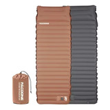 Colchão Colchonete Inflavel C Travesseiro Camping 10cm