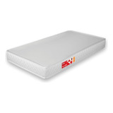 Colchão De Berço Liso Branco 130x60x10 D18 Inmetro Prorelax