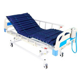 Colchão Dellamed Pneumático Ortopédico Anti escaras Air Tube Voltagem Da Bomba De Ar 127v Cor Azul