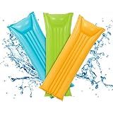 Colchão Inflável Boia Para Piscina Praia Bronzeadora Summer Verão Flutuante Grande 1 83M X 69Cm Cores Sortidas