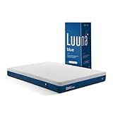 Colchão Luuna Blue Solteiro Espumas Certificadas Suporte E Conforto Firme Confortável 88cm X 188cm X 20cm