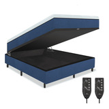 Colchão Magnético Casal 1 38x1 88 Hr Premium Massageador 2 Controles Energia Bio Quantica Infra Vermelho Cama Box Bau
