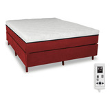 Colchão Magnético Casal 1 38x1 88 Massageador Energia Bio Quântica Infra Vermelho Cama Box