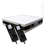 Colchão Magnético Hr Soft Queen 40 Cm Massageador Bio Cromo