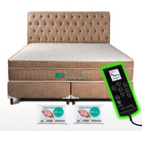 Colchão Magnético King Size Cromo Massageador Base Box Cabec