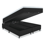 Colchão Magnético Queen 1 58x1 98 Certificado Pelo Infra Vermelho Anti Germes Cama Box Baú Cor Preto