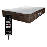 Colchão Magnético Queen Size Com Massageador 8 Motores E Controle Operacional