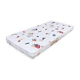 Colchão Para Berço Chiqueirinho Desmontável 100x70x10cm Em Poliéster D18 Baby Luxo Celiflex