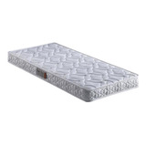 Colchão Para Berço Padrão Americano D18 Bambu Branco Antiáca
