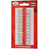 Colchete Gancho- Kit- Nº 2- Prata- 24 Unidades- 606585