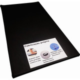 Colchonete Academia Fitness Espuma Estofado Yoga Cor Azul Alongue se