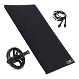 Colchonete Ag 80 Exercícios Corda Pular Roda Abdominal