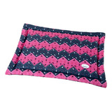 Colchonete Cama Pet Impermeável Cães E Gatos Pink marinho G