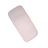 Colchonete Para Carrinho De Bebê E Bebê Conforto Almofada Extra Acolchoada Capa Rosa