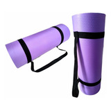 Colchonete Tapete Yoga Ginástica Pilates 20mm 1 80mx53cm Cor Lilás