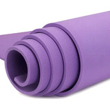 Colchonete Tapete Yoga Pilates Ginástica Grosso 8mm Premium Cor Roxo