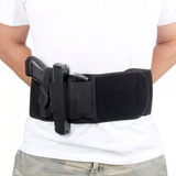 Coldre Abdominal Universal Para Arma Tático Militar Policial
