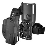 Coldre Cintura Fita Perna Force Police Maynards Cz P 10 Apx