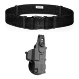 Coldre Cintura Maynards Mc04 Paddle E Cinto Tático Raptor 2