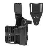 Coldre De Perna Hammer Pro Sup De Cintura 4 Adaptadores