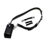 Coldre De Rádio De Couro Para Bombeiro Com Cinto- Alça- Alça Antioscilação E Alças De Microfone- Perfeito Para Bombeiros- Paramédicos- Polícia