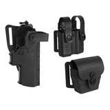 Coldre Hammer Pro Kit Porta Carregador E Algema Tab Lock