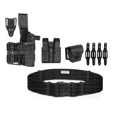 Coldre Perna Hammer Pro porta Algema carregador cinto belt K