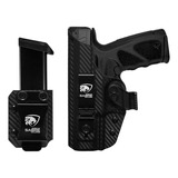 Coldre Porta Carregador Sabre Original Taurus Ts9 Canhoto