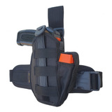 Coldre Taser Spark Pistola Com Lanterna Laser Para Coxa