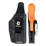 Coldre Velado Glock G25 G19 G23 Gen5 Polímero Invictus Nfe 