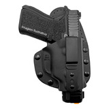 Coldre Velado Interno Em Couro E Abs Ghost Destro Arex Glock