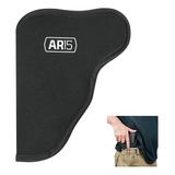 Coldre Velado Pistola Revolver Neoprene Ar15 Sport C Gancho