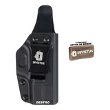 Coldre Velado Polímero Glock G19 Pcsp Invictus Original 