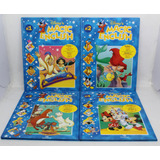 Coleção 14 Livros Clássicos Disney Para Ler E Ouvir   Cds A Dama E O Vagabundo   Aladim   Alice No País Das Maravilhas De Abril Pela Abril  2009 