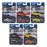 Coleção 5 Miniaturas Vintage Racing Club Mix 2 Hot Wheels